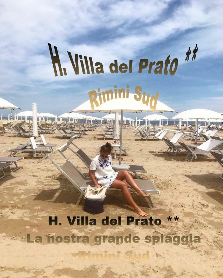 Hotel Villa del Prato cucina romagnola e possibilità Pacchetto Spiaggia Bellariva Di Rimini Extérieur photo